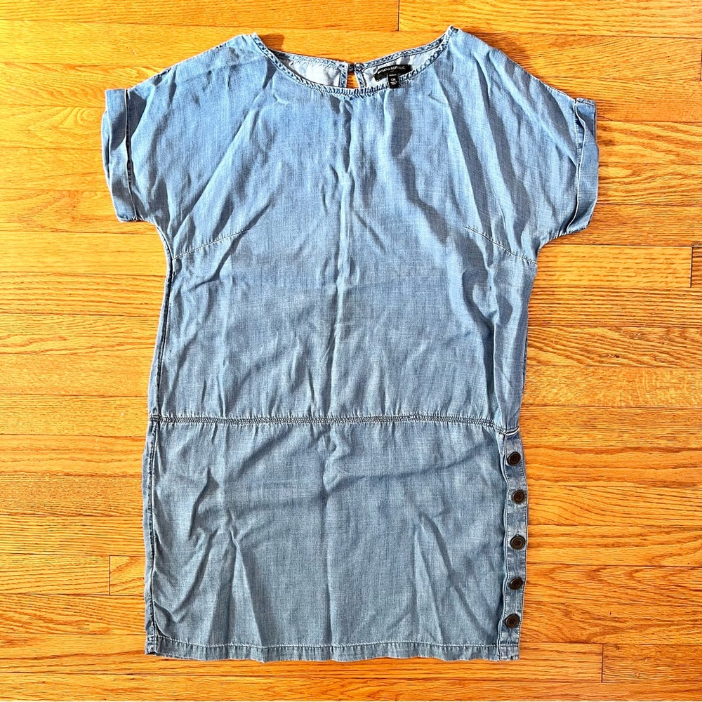 Chambray Denim Banana Republic Shift Dress